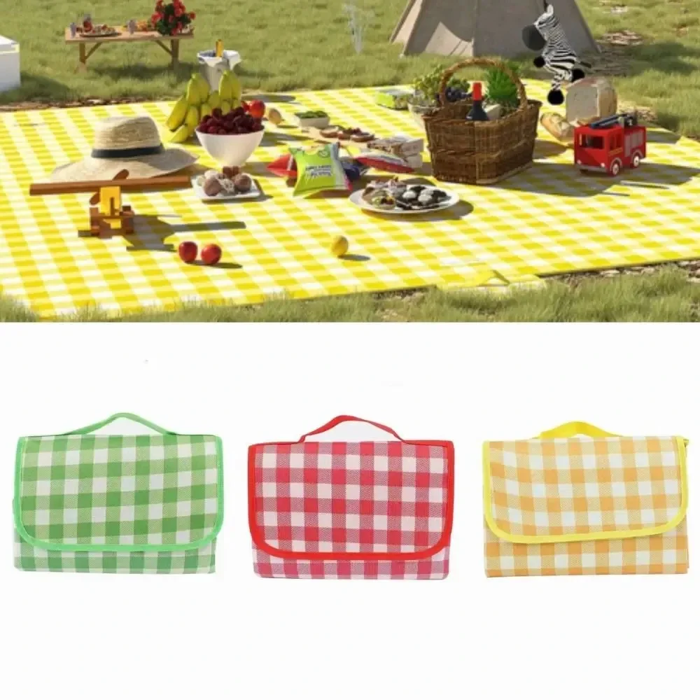 

Waterproof Beach Mat Portable Moisture-Proof Thickened Blanket Outdoor Sleeping Pads for Travel Tent Camping Picnic Family Party