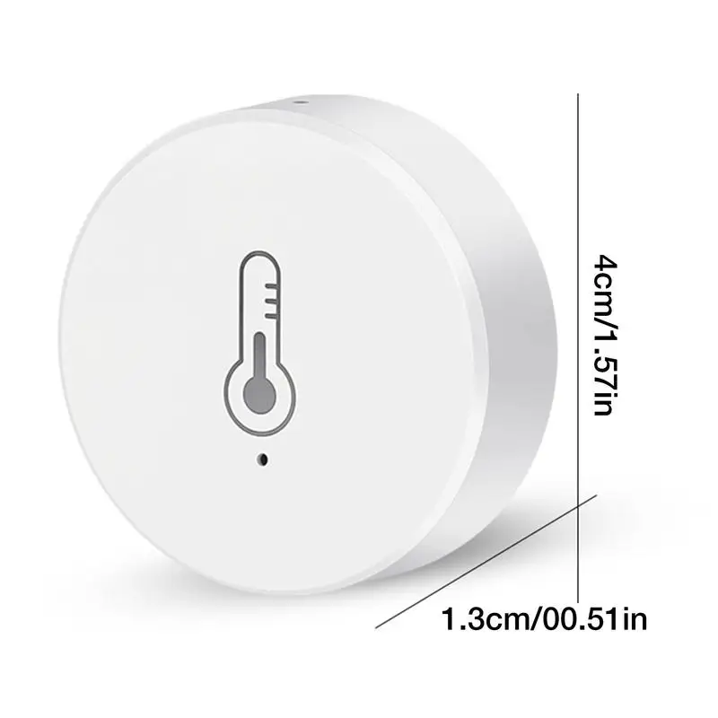 Tuya ZigBee-Sensor de temperatura e umidade em tempo real, trabalhe com Alexa e Google Home, Smart Life, Tuya Smart App Control