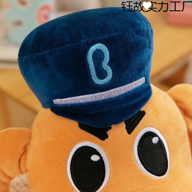 1pc30cm شريف لابرادور الكلب ألعاب من نسيج مخملي دمية أنيمي الأمن الرقيب لابرادور وولف الكلب أفخم محشوة اللعب هدايا عيد الميلاد عيد الميلاد