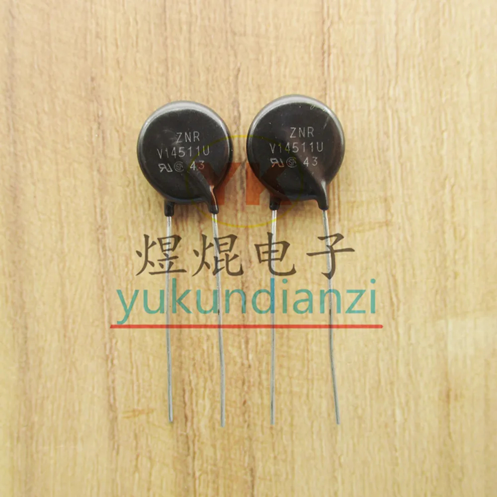 Original New 100% Varistor V14511U 14D511K 510V P=14MM (Inductor)