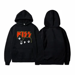 Music Rock Band Kiss Hoodies Print Men Woman Hip Hop Streetwear Hoodie Sweatshirts Harajuku Pullovers Unisex Tracksuit Clothing