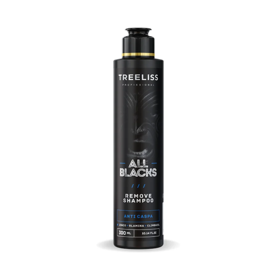 Shampoo Remove Barber Shop Premium All Blacks 300 ml Tree Liss