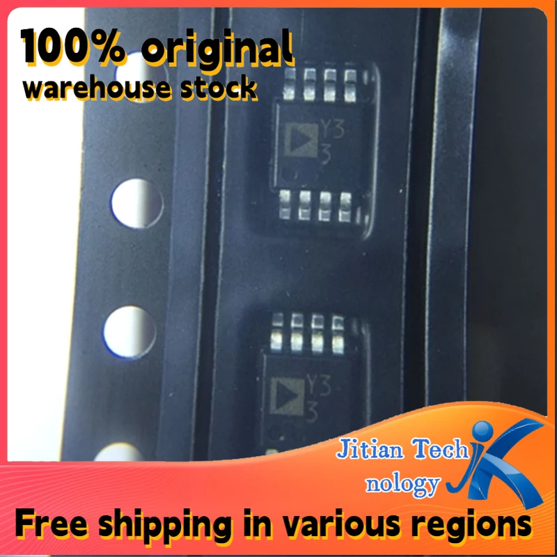 100% original inventory 1PCS AD8495ARMZ logo Y33 MSOP-8 Thermocouple amplifier Channel direct sales