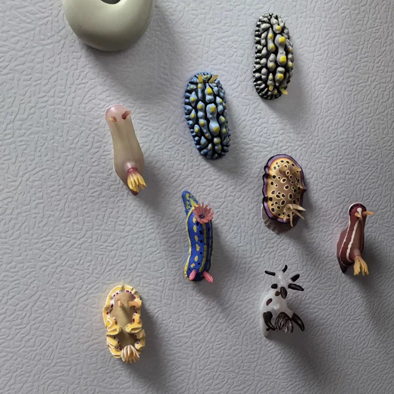 Limacidae Koelkastmagneet Gashapon Aandenken Kawaii Vakantiegeschenken Action Figure Model Speelgoed