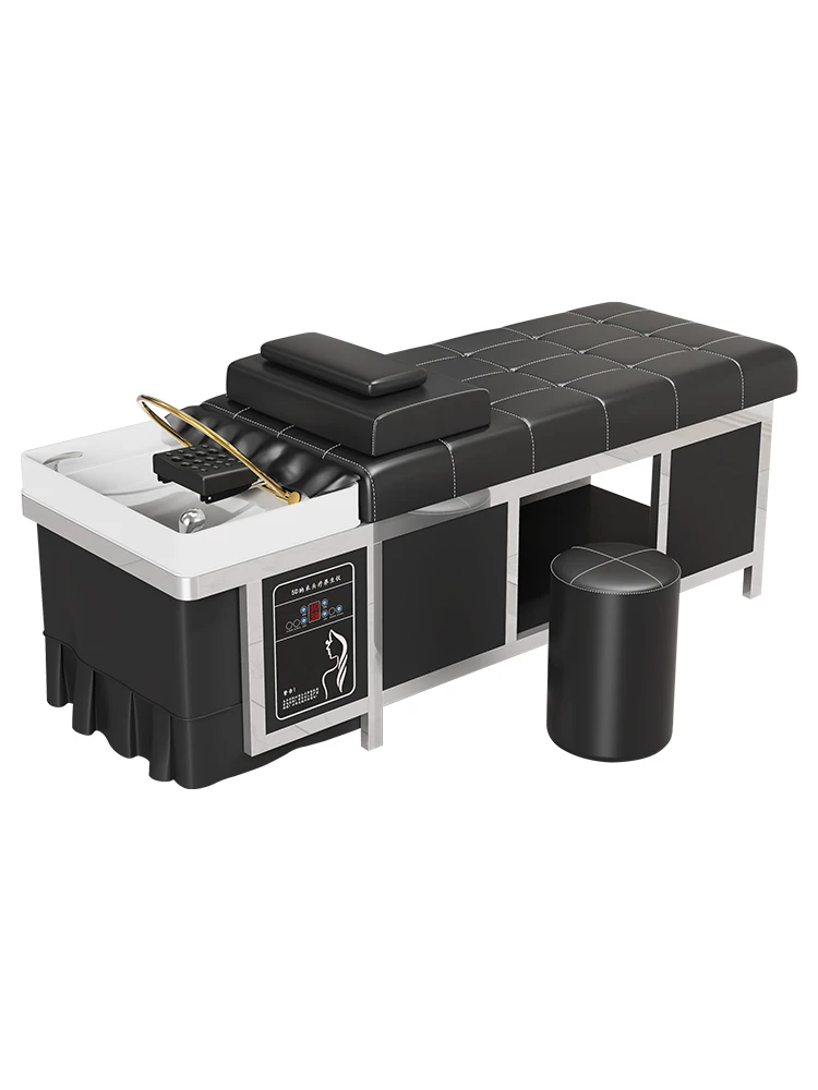 

Кровать-шампунь в тайском стиле, Массажная интеллектуальная кровать для ухода за головой и циркуляции воды, эксклюзивная для парикмахерских и парикмахерских салонов