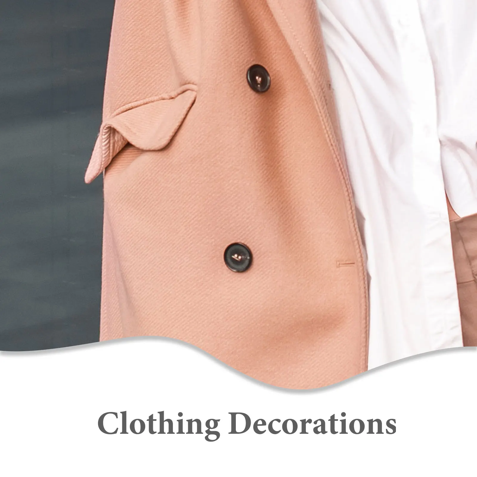 

20pcs Snap Buttons Anti Peering Clothing Decorations Diy Clothes Accessories Lightweight Collar Snaps Creative Coat Button