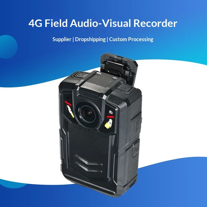 Expert Durable 4G On-Site HD Audio-Video Recorder with Facial Capture & Recognition for Security Escort Patrol