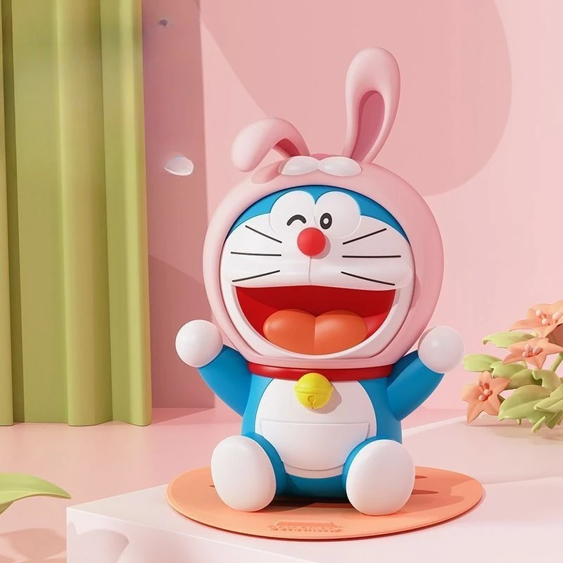 

Новая серия 2026: Синяя фигурка большого кота для декора рабочего стола, креативное украшение, подставка для телефона и планшета, подарок на день рождения для детей