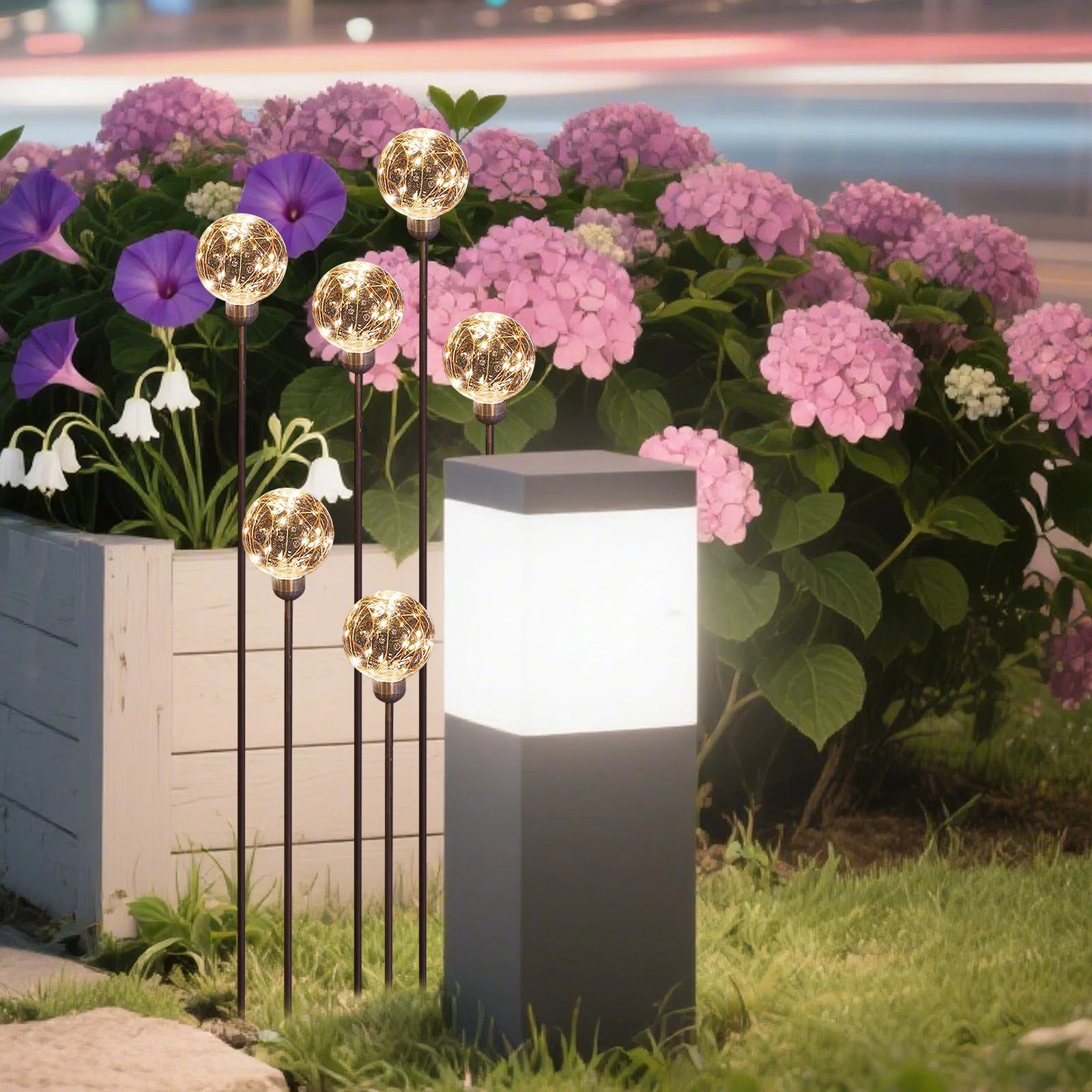 

20 PCS Spherical Lampshade Clear Globe Ceiling Pendant Lighting Chandelier Globes for Post Replacement Bulb Cover