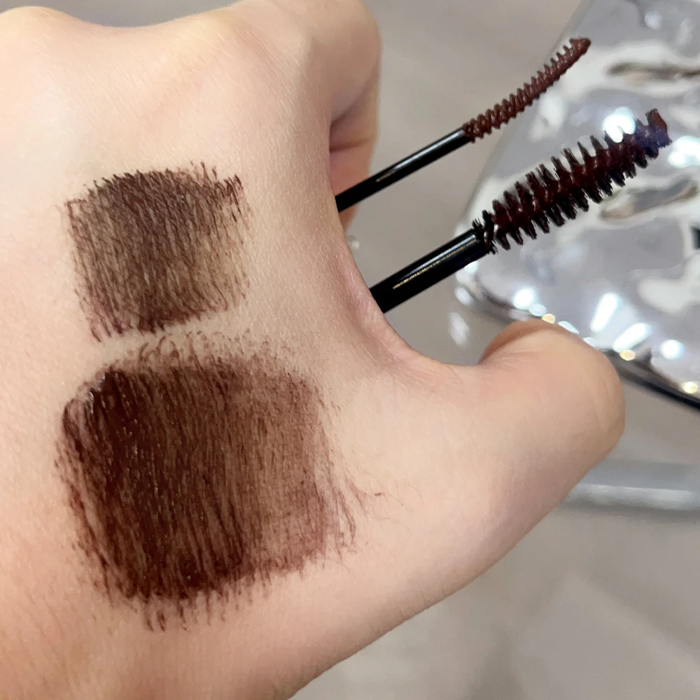 Mascara imperméable à double tête 2 en 1, longue durée, noir, marron, maquillage d'extension de cils, cosmétiques coréens