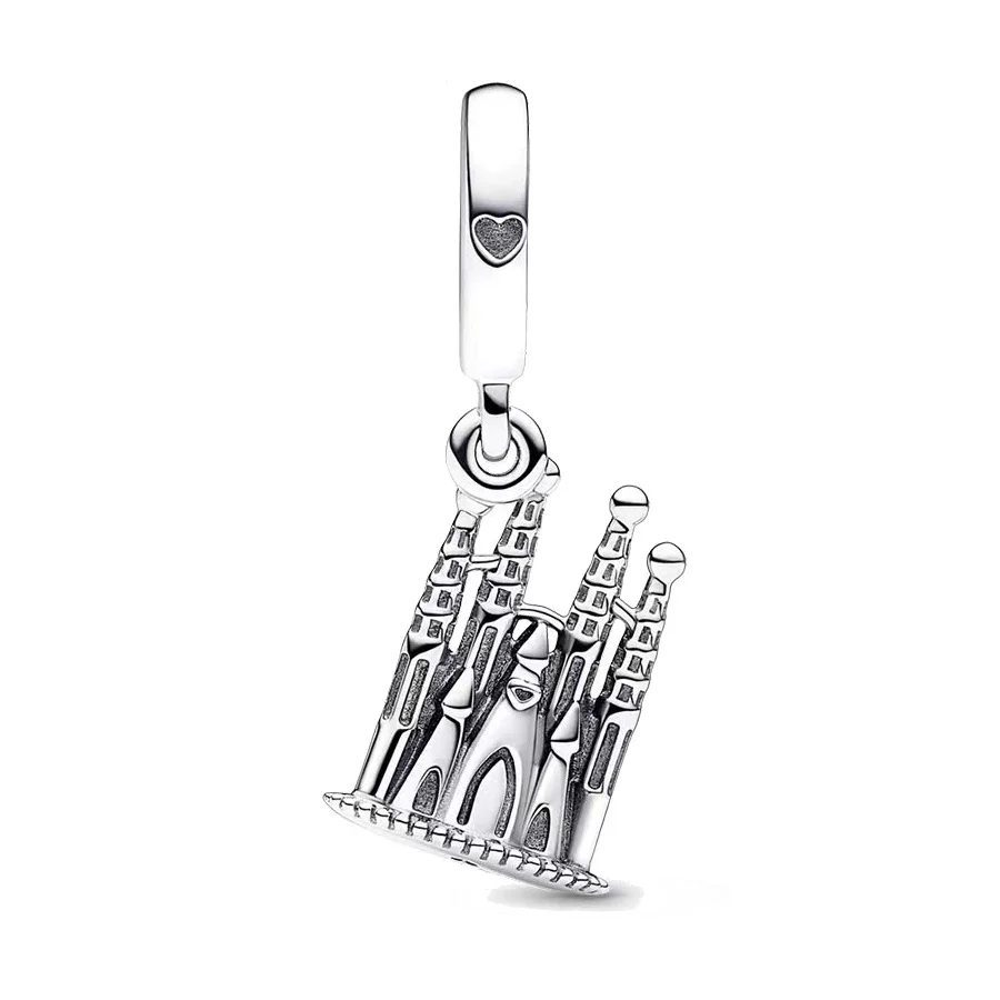 Barcelona Monument Hanging Pendant Charm Fit Original Pan Basic Bracelet DIY Women Jewelry New Arrivals image 3