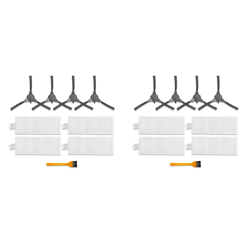 【Ценная цена!】8X Hepa-фильтр и боковая щетка для деталей робота-пылесоса LIECTROUX V3S PRO