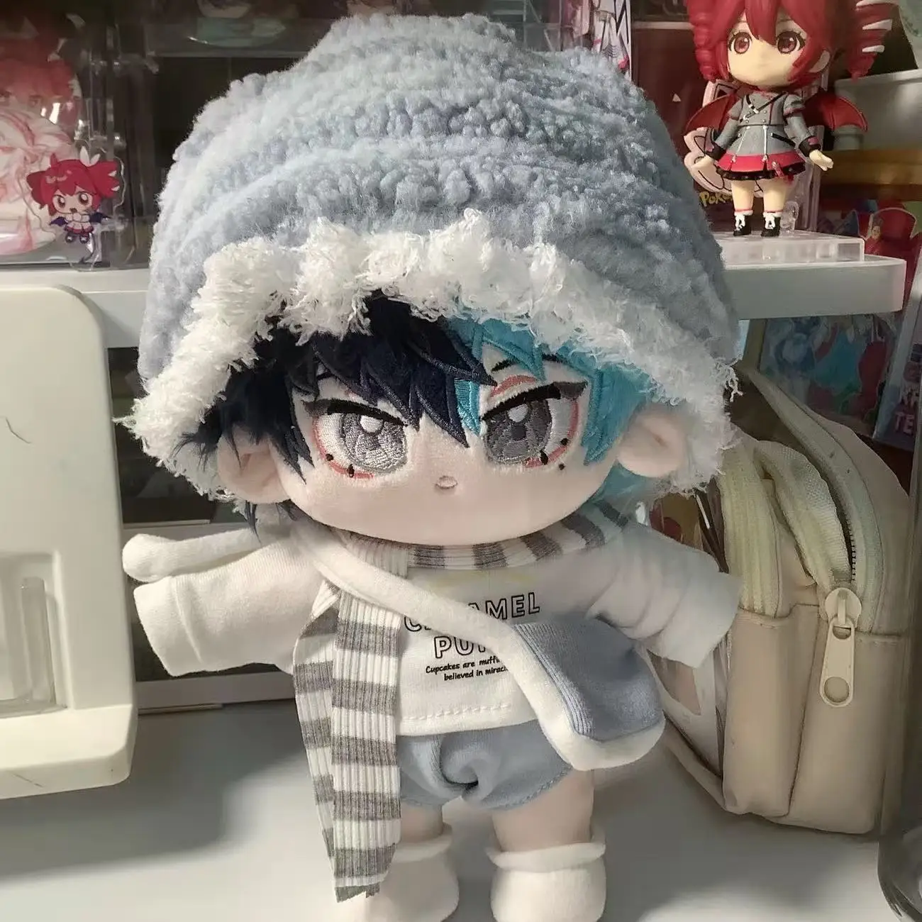 

Stuffed 20cm Game Anime Project SEKAI Colorful Stage! Feat. HatsunToya Aoyagi Body Plush Doll Toy Soft Dress Up Cotton Kid Gift