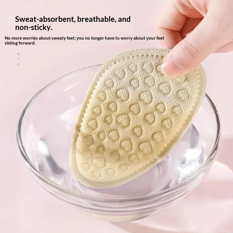 Women High Heels Forefoot Pads Breathable Memory FoamInsertsGel SpongeCushion Pain Relief Foot Care MassageAntiSlip Shoe Insoles