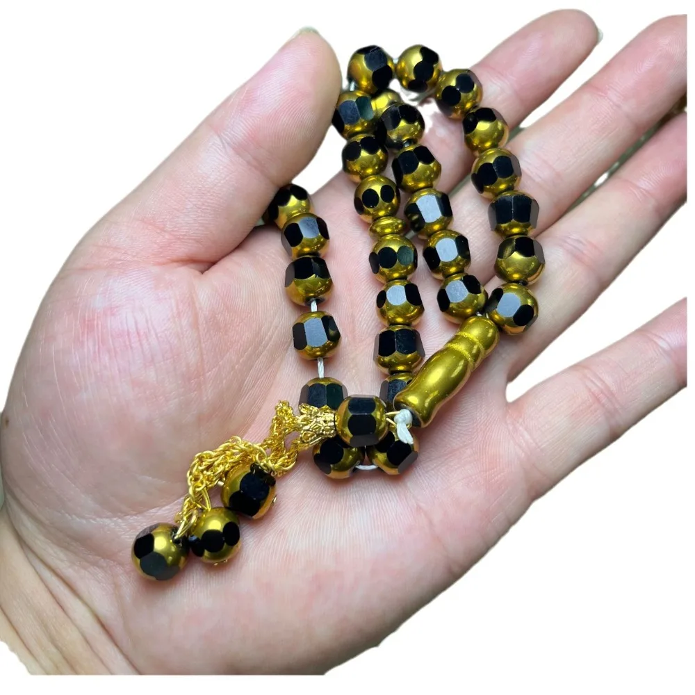 33 Beads Tasbih Bracelet 10mm Beads Islamic Muslim Prayer Jewelry Tesbih Prayer Bead Masbaha Family Gift