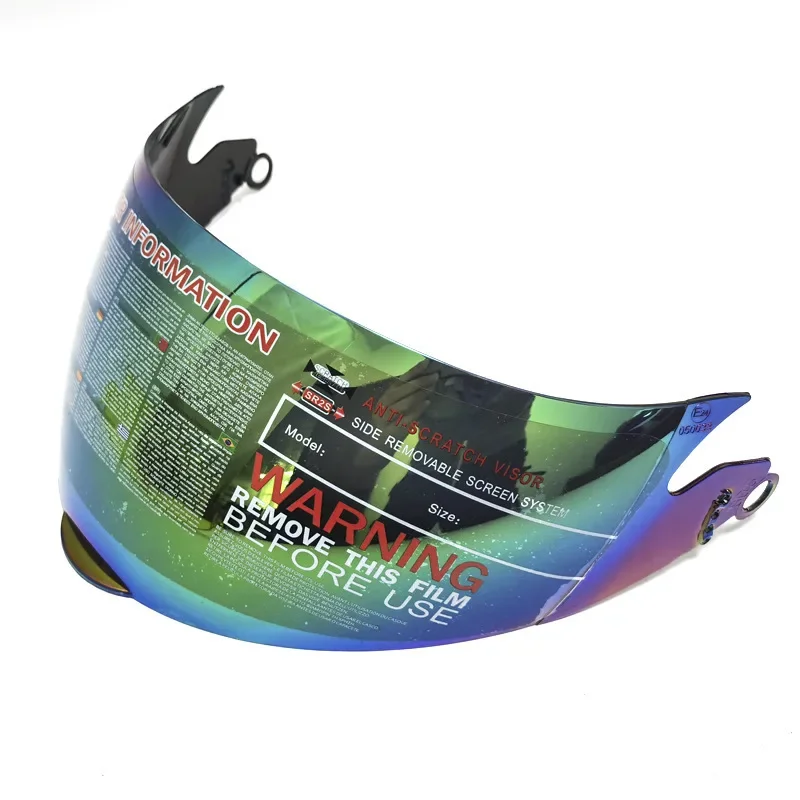 Peeling helmet lens Transparent lens