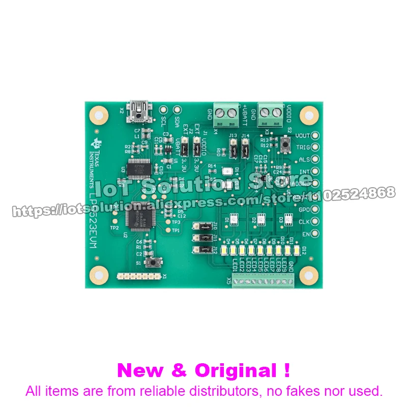 LP5523EVM/NOPB — LP5523 Programmable 9-Output LED Driver Evaluation Module