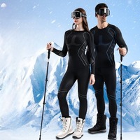 Thermal Compression Baselayer Ski Men’s Underwear Set Winter Skiing Sport Base Layer Top & Pants for Women Quick Dry Warm