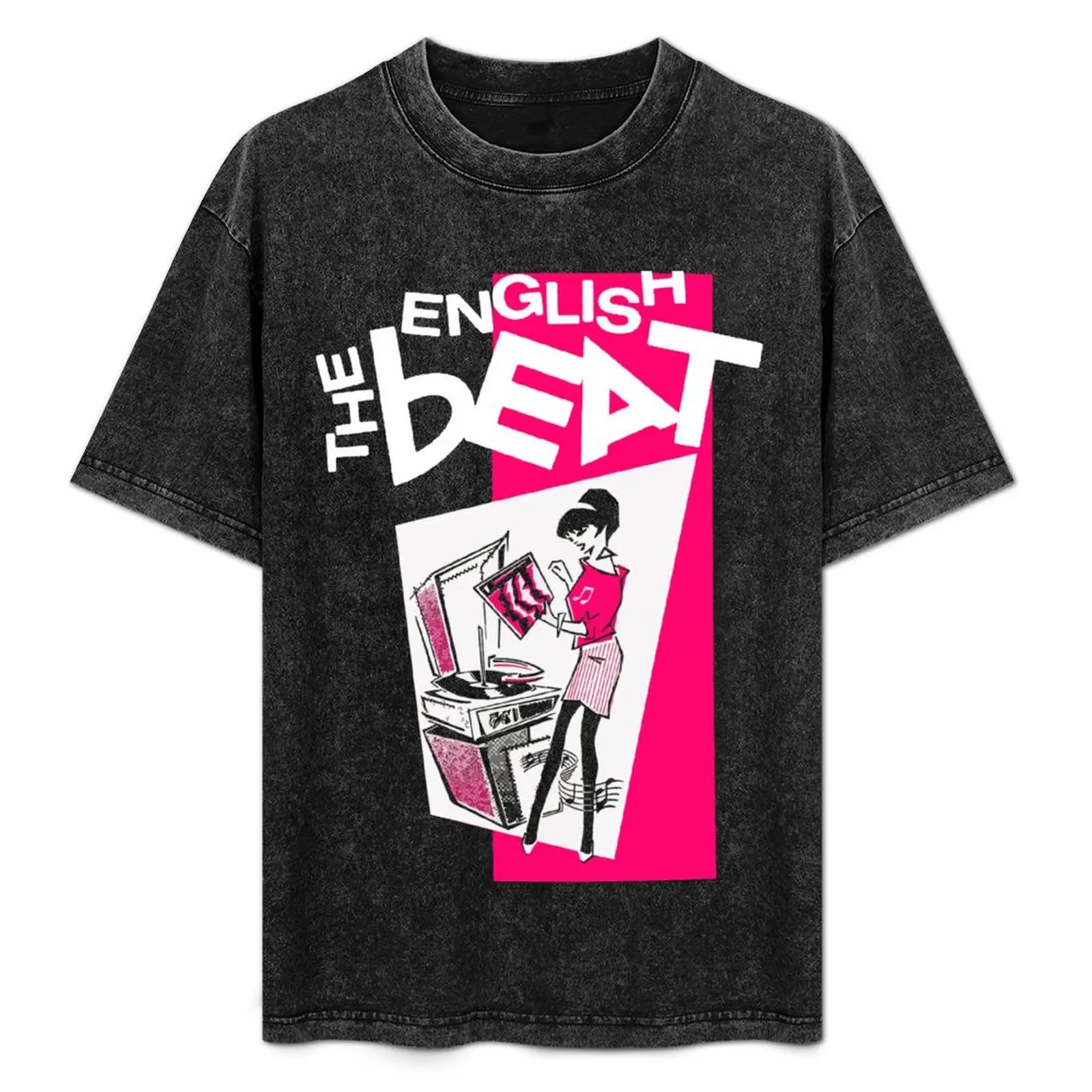 

The Beat - The English beat T-Shirt Large Size Casual Short Sleeve Top