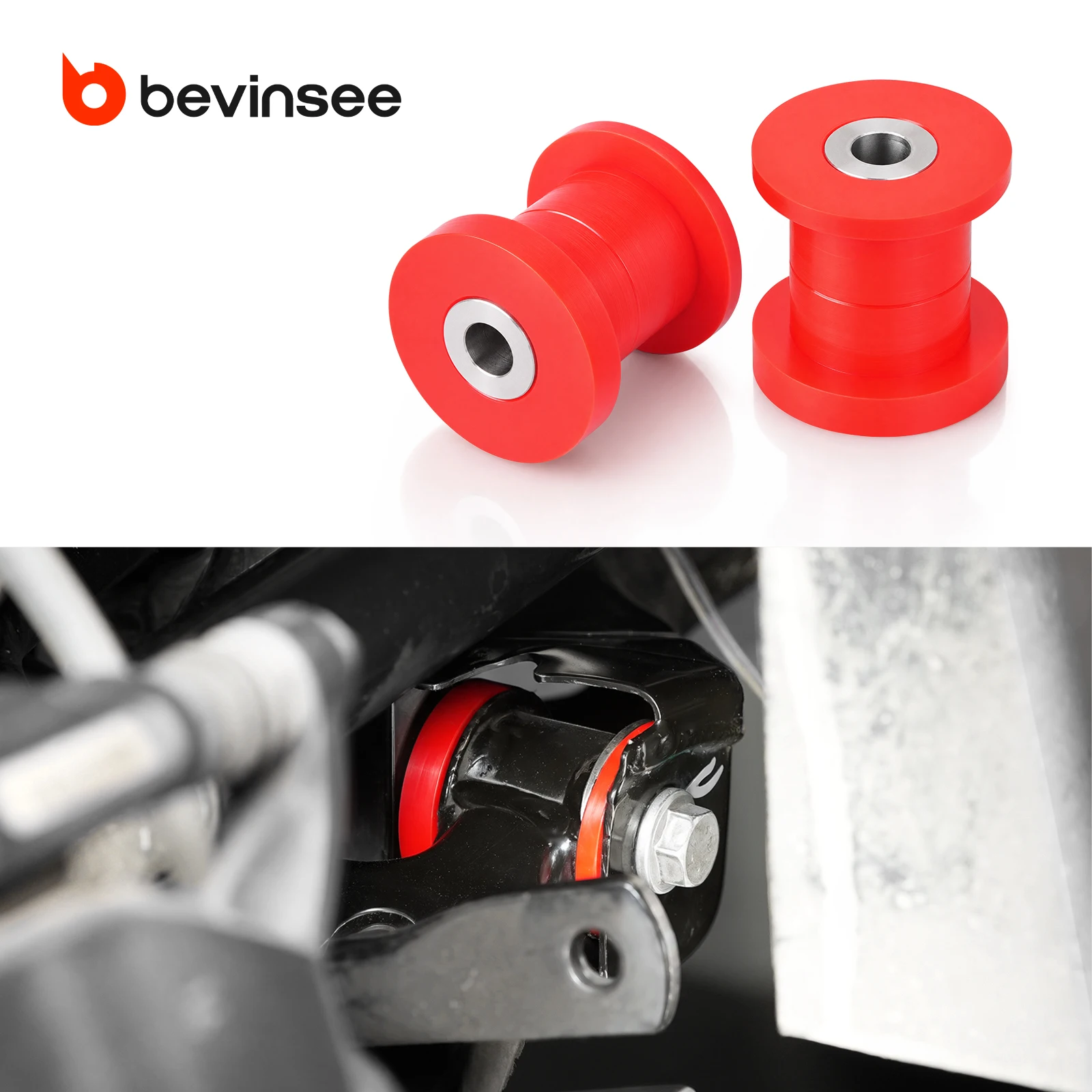 BEVINSEE 85A Polyurethane Front Control Arm Front Bushings for Audi A3/RS3 8V TT/TTS for VW for Golf Mk7 for Seat/Cupra Leon5F