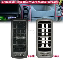 Heating Grille Diffuser Center Panel For Renault Trafic Opel Vauxhall Vivaro Nissan Primastar Dash Air Vent BLACK 01-14
