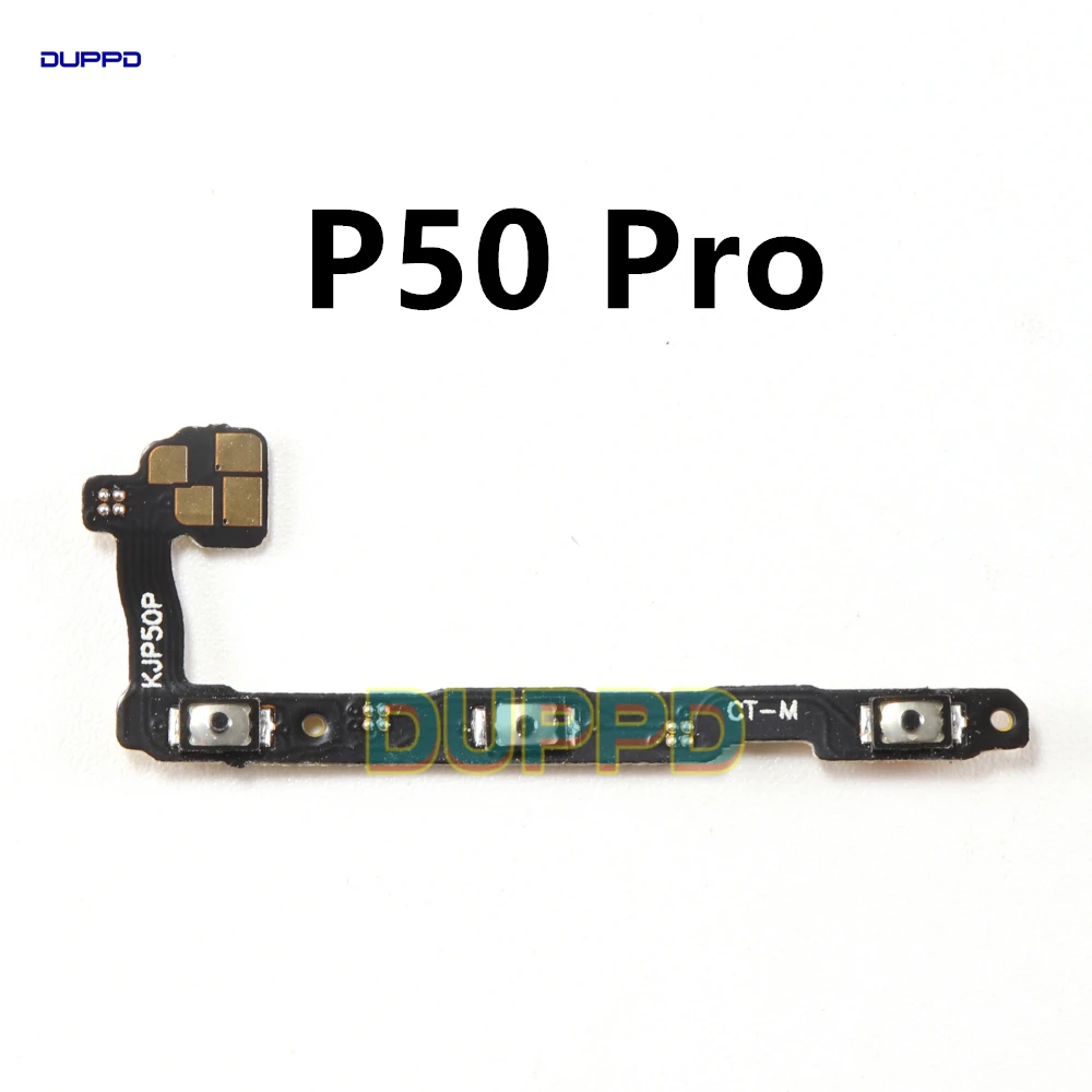 For Huawei P50 Pro P50Pro Power On Off Button Volume Switch Key Control Flex Cable