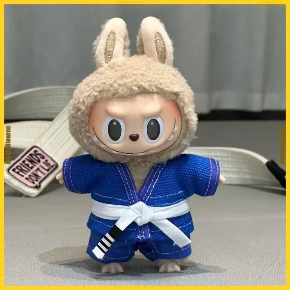 

Для 15/17 см кукла Лабу, одежда для дзюдо, тхэквондо, униформа, платье для кукол, аксессуары для сидения, вечеринка, игра, подарок на Рождество, день рождения, игрушка