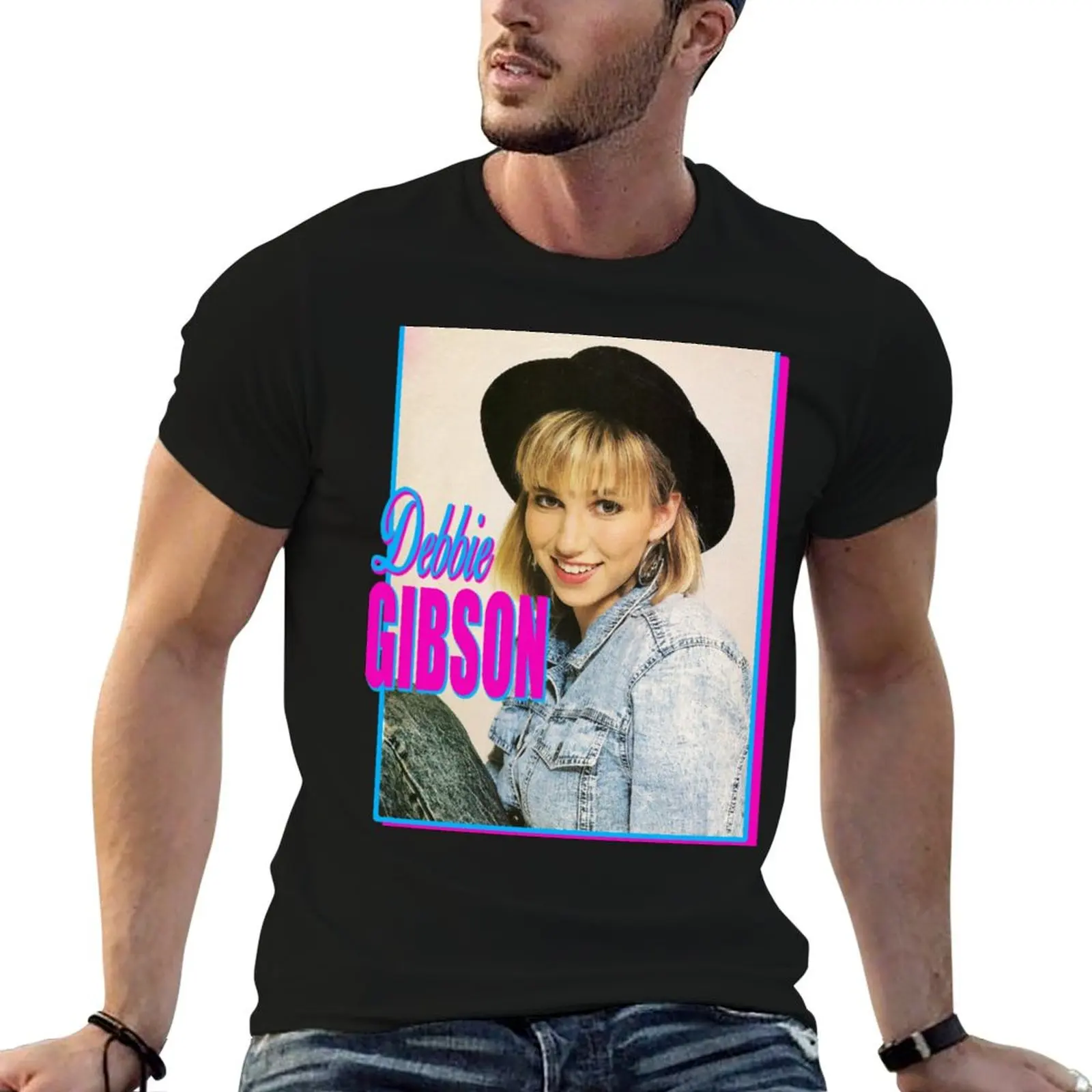 Debbie Gibson T-Shirt Fashion Pattern Printed Tee Shirt