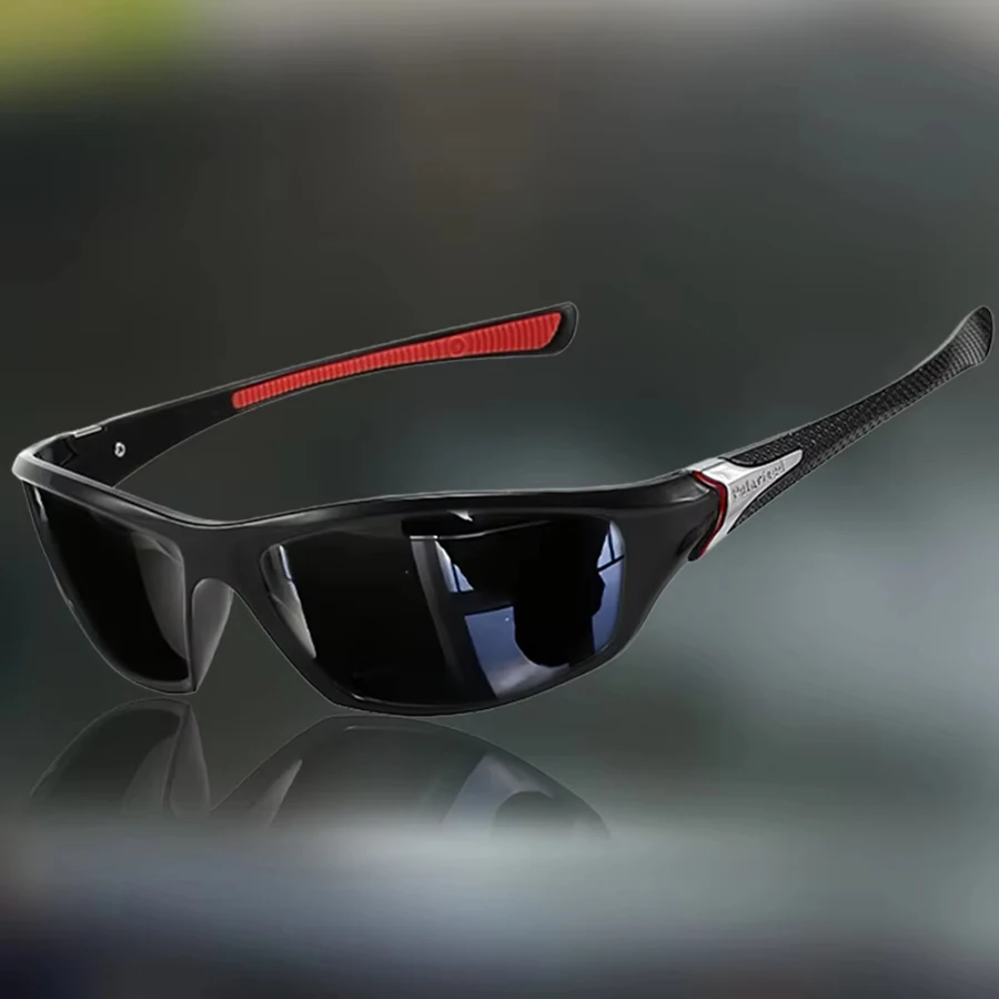 2025 Unisex UV400 Fahren Sonnenbrille Für Männer Polarisierte Stilvolle Sonnenbrille Männliche Goggle Brillen – Detail 4