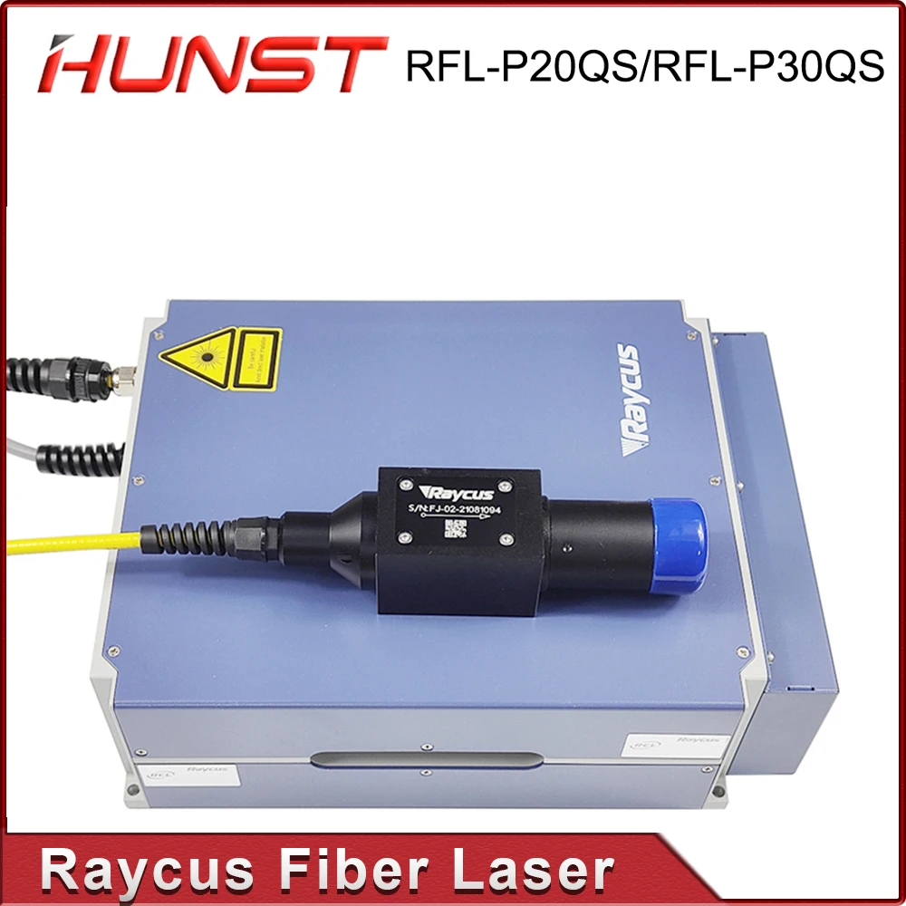 Hunst RFL-P20QS/30QS Raycus 20W 30W Q-switched Pulse Fiber Laser Source modulo 1064nm per macchina per marcatura e incisione di metalli