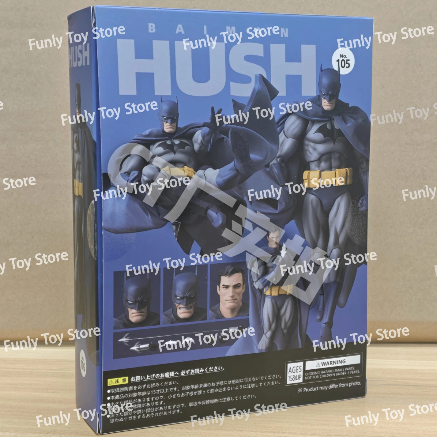 متوفر في المخزون ألعاب CT باتمان هش الأزرق مافيكس 105 تيار مستمر النسخة السوداء بات مان أنيمي عمل الشكل تمثال نموذج تمثال هدية للعب الأطفال #5