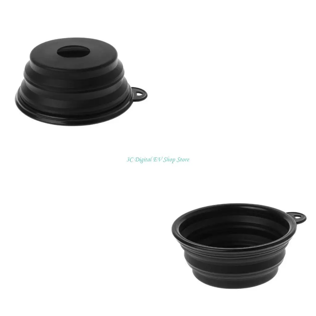 E74D Silicone Lens Hood The Lens Hood Anti Reflective Foldable Lens Shade