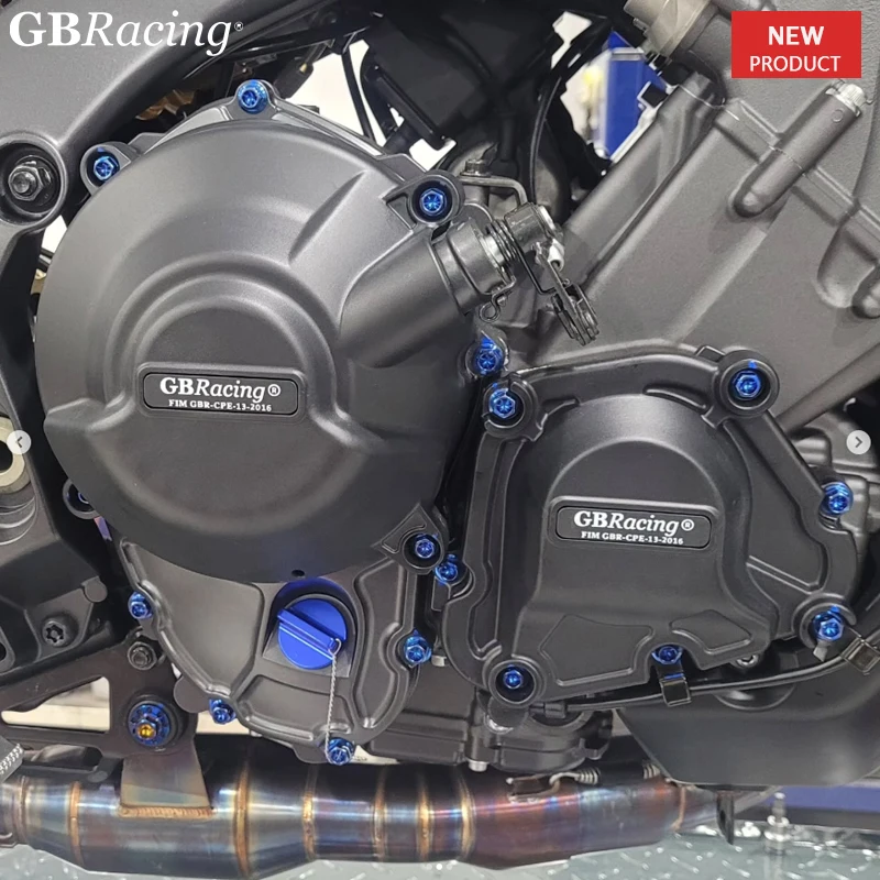 

Tracer 900 GT+ accesorios moto carenados YZF-R9 MT-09 (AMT) 2025-2026 Alternator/Clutch/Pulse Secondary Engine Cover Set