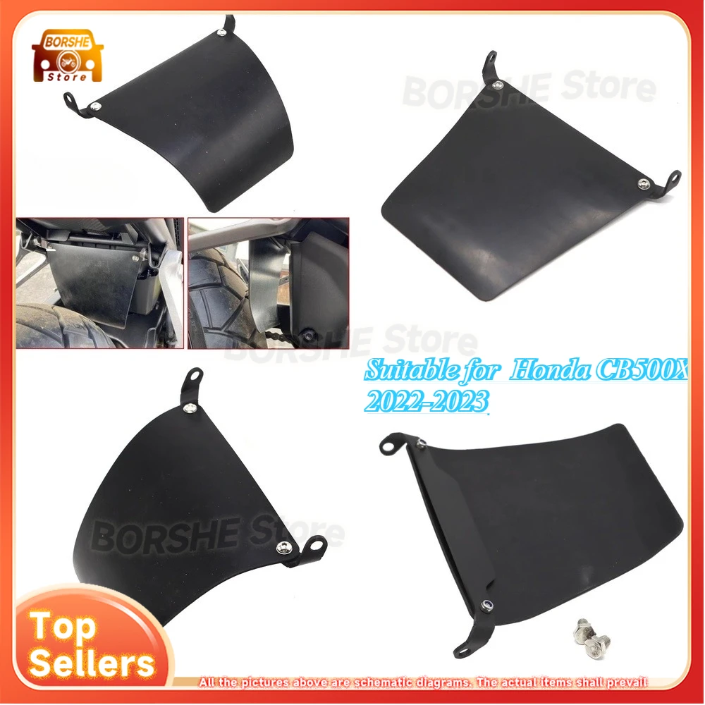 

Rear Fender Mudguard Suitable for Honda CB500X 2022-2023 Rear Shock Absorber Mud Protection Rubber Guard
