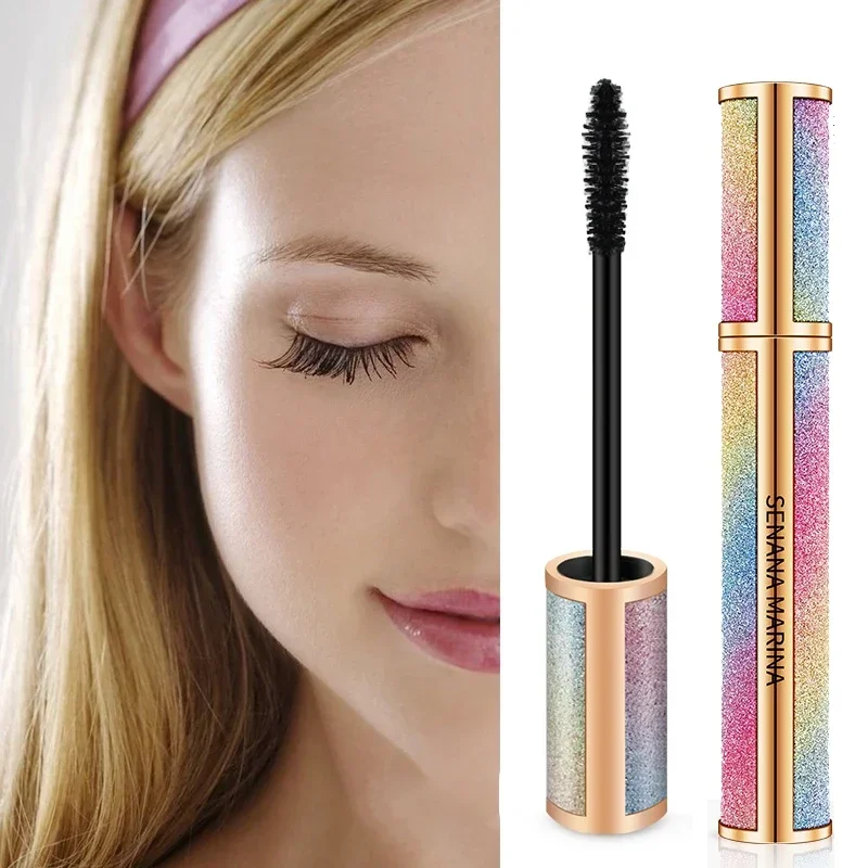 Mascara 4D Waterproof Full Professional Makeup Long Curling Thick Eyelash Extend Cosmetics Bright Starry