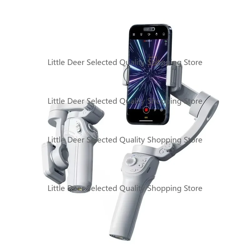 Hot-selling Ai Selfie Stick 360 Rotation Auto Face Tracking  Mobile Phone 3-axis Gimbal Stabilizer
