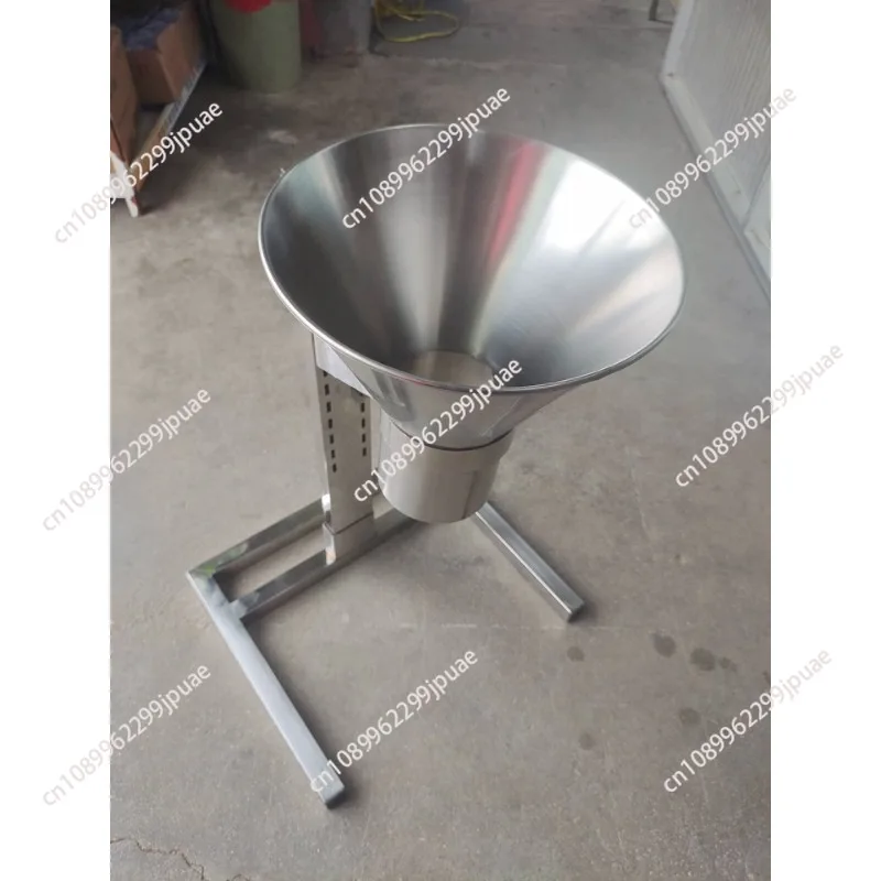 1 Set Manual Filling Package Funnel Feeding Hopper Support Stand Filling Liquid Paste Powder Granule Particule Outlet 2cm to18cm