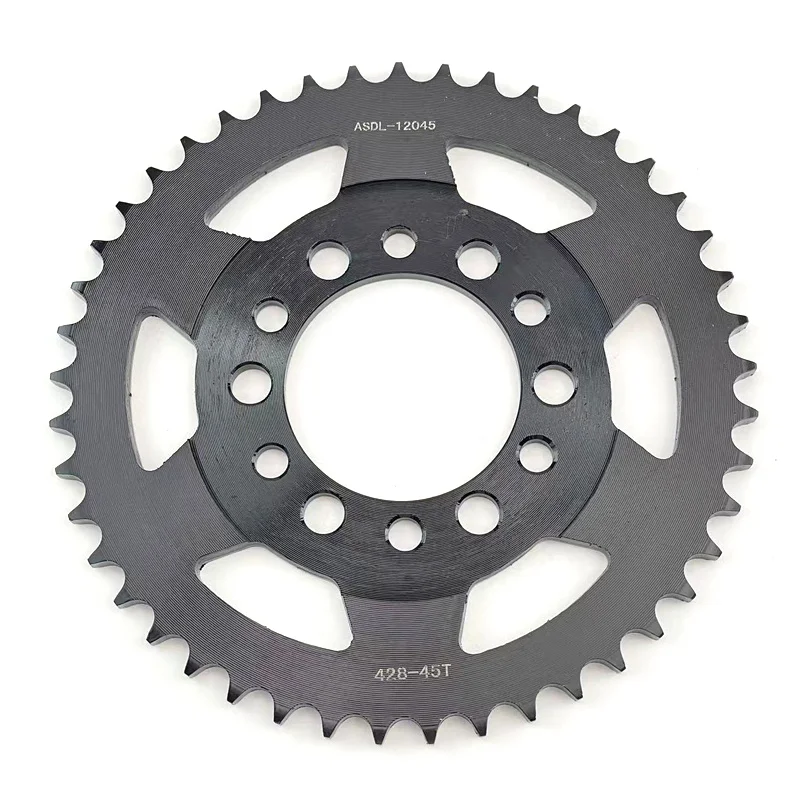 428 45T/15T Motorcycle Front Rear Sprocket for Yamaha TW 225 TW225 E 2002-2007 TW200 TW 200