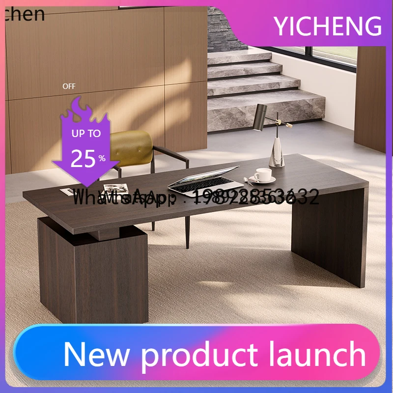 

Современный письменный стол X8: минималистичный компьютерный стол для дома и офиса руководителя