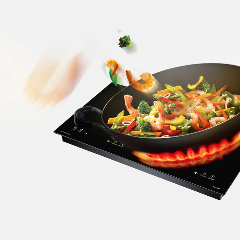 Dual-Cooker Sensor Touch Control / Child Lock/ Adjustable Temperature & Power/ Timer Max.2200W Induction Hob