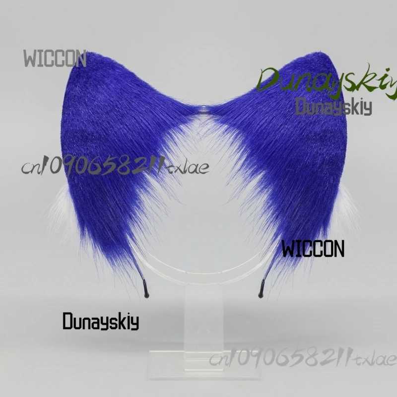 شوغو تأثيري شارا! مجموعة أذن وذيل القط من فروي إيكوتو تسوكيومي، إكسسوارات كاواي التأثيرية لحفلات الهالوين الصيفية