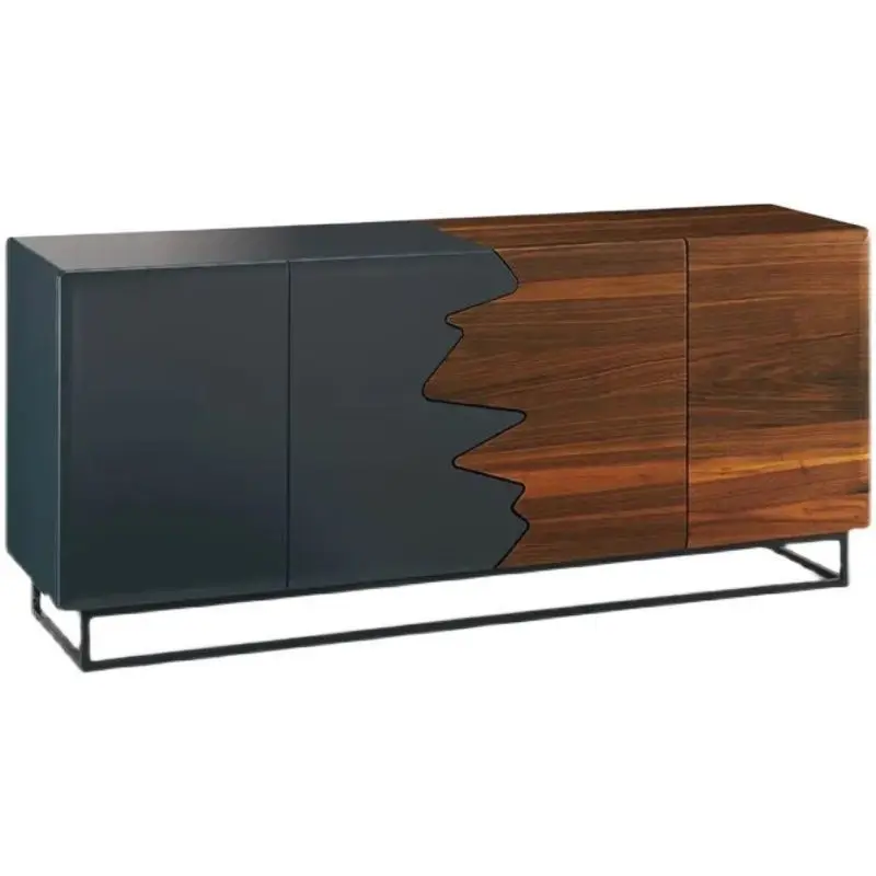 

Wabi Sabi Wind Master Design Creative Edge Minimalist Tea Cabinet American Retro Edge Entry Shoe