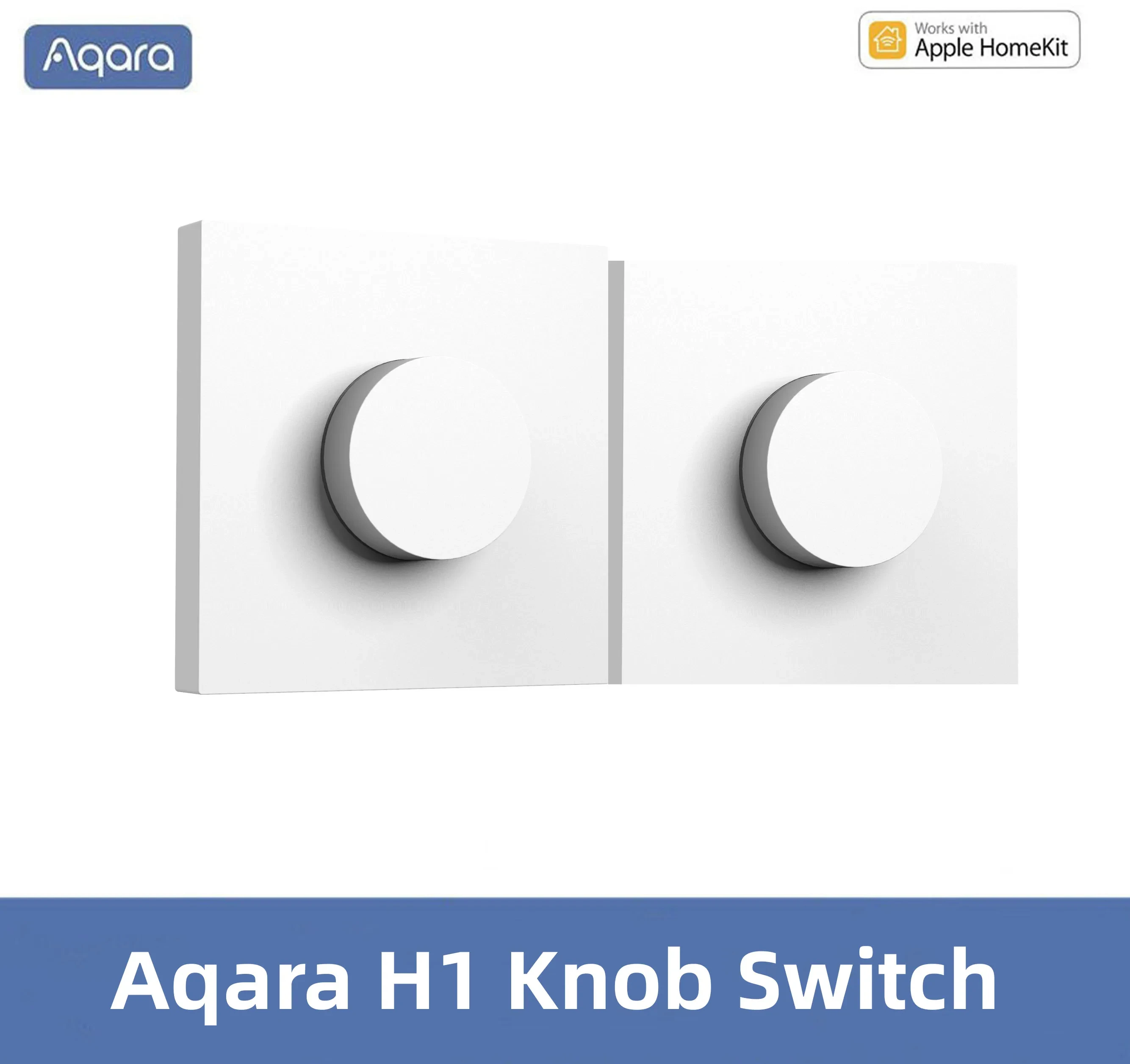 Aqara H1 EU Smart Homekit Drehschalter Drahtlose Intelligente Einstluse Aus Lichthelligkeit Zigbee 3.0 Home Life Fernbedienung