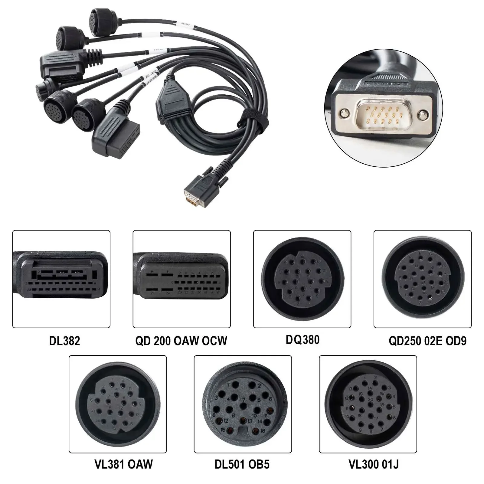 OBDSTAR for VW 7in1 TCM Kit Supports ECU Clone Read/Write MAP Used with DC706 and Other OBDSTAR Tools