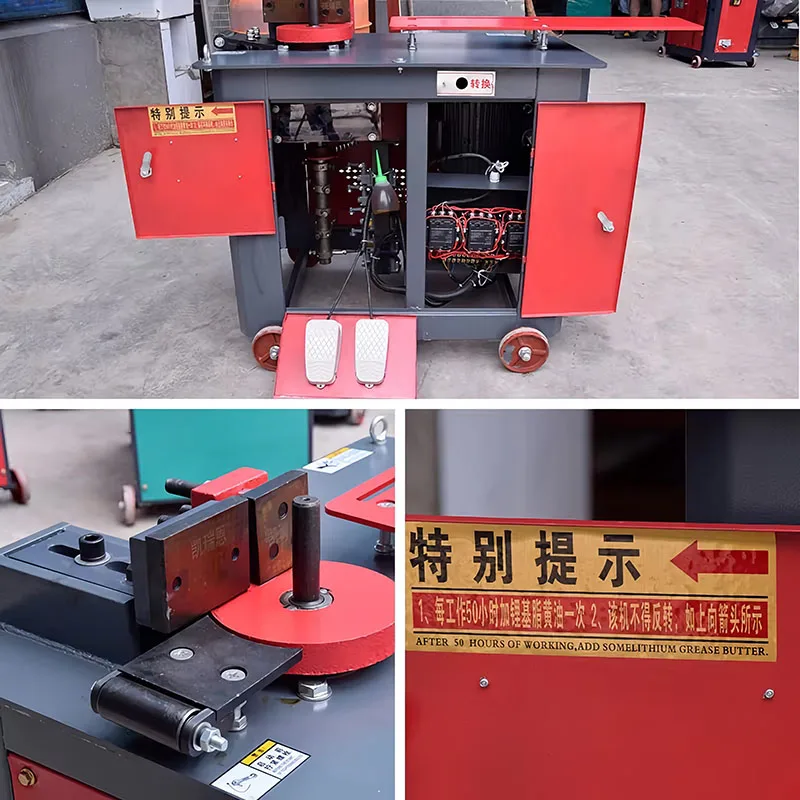 Round steel bending machine, steel bending device, wire rod manual bending device, manual bending stainless steel, small machine