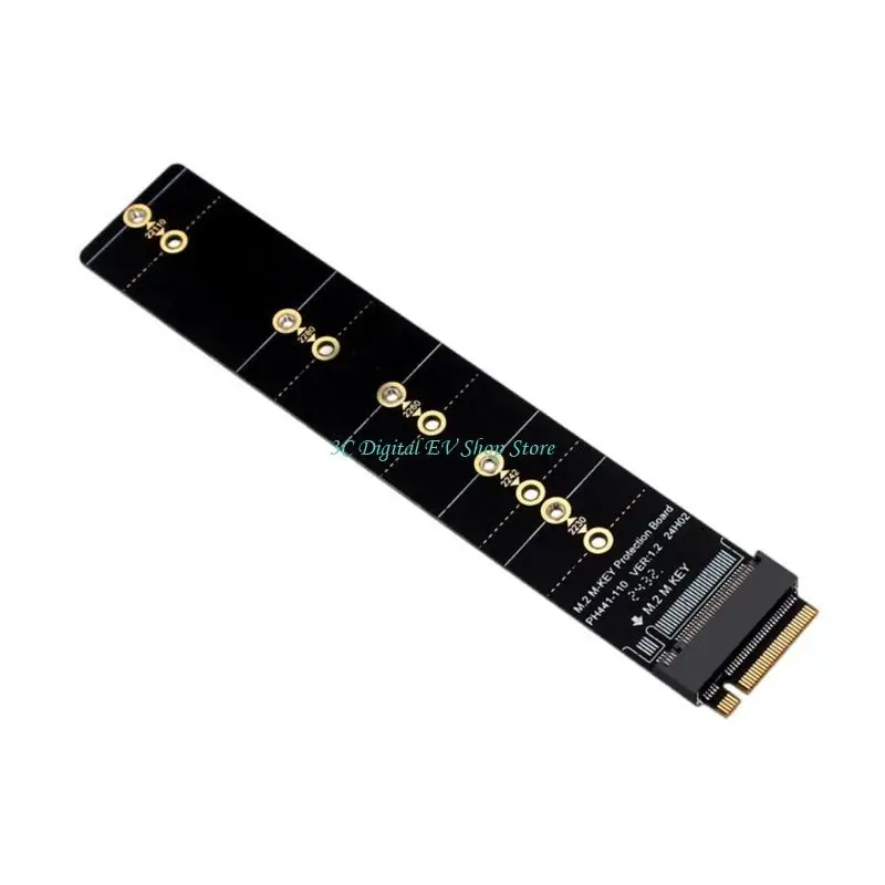 

E74D M.2 NVMe Disk Adapter Card, Support 2230 to 22110 Full Size Disks PCIE Fast Speed Expansion Easy Installation