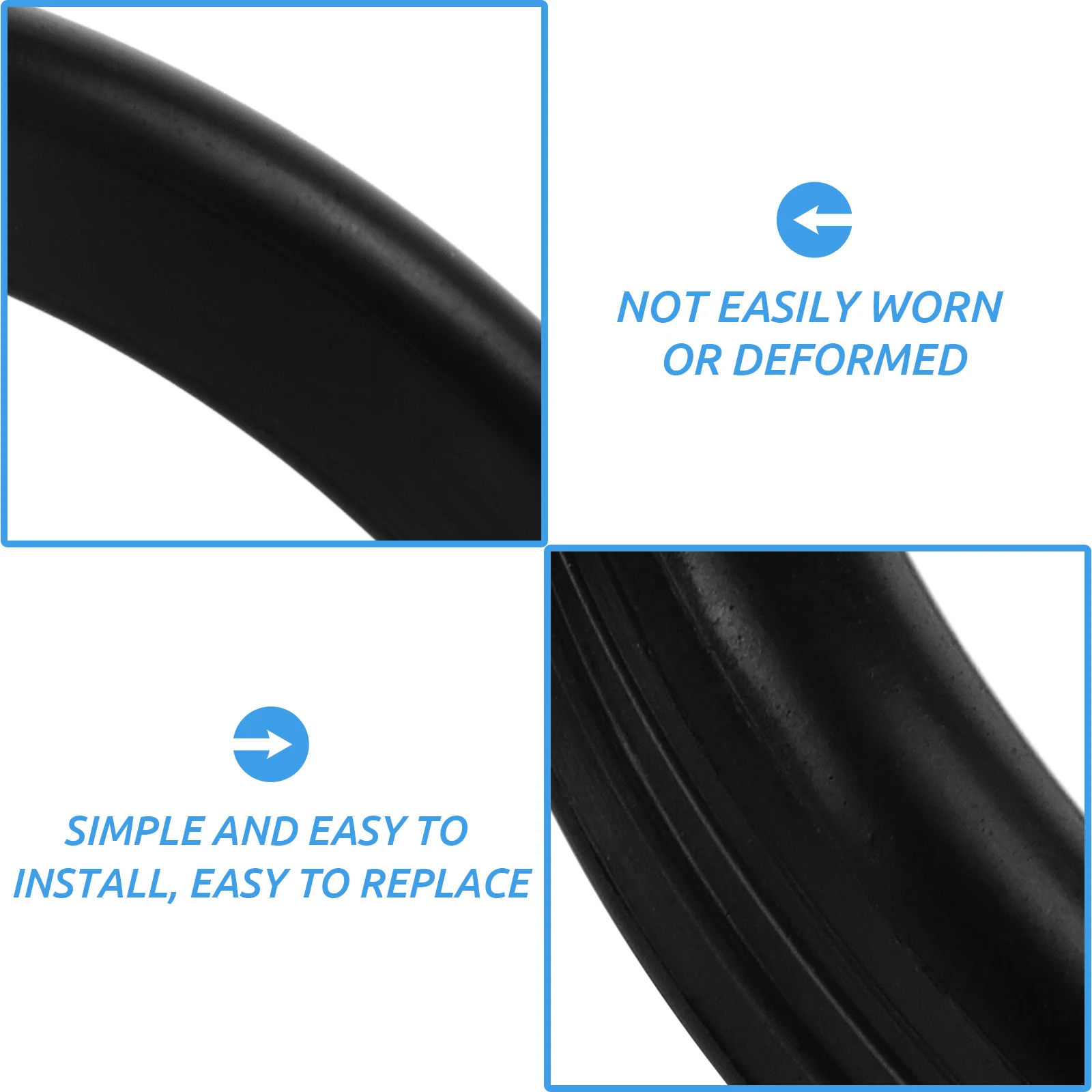 Milking Bucket Lid Sealing Ring Rubber Gasket Replacement Parts Machine Accessory Ensuring Durability Compatibility Satisfaction