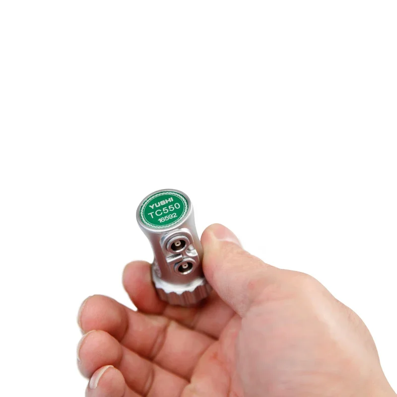 

In stockYUSHI Dual Crystal 10mm Straight Probe 5mhz UT Thickness Gauge Probe TC550