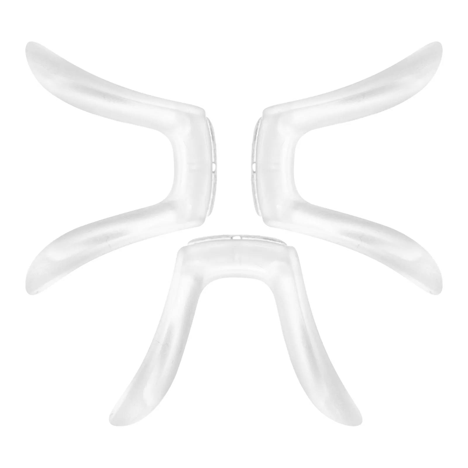 

Комплект из 3-х комфортных накладок для носа, нескользящие сменные подушечки для очков, аксессуары для очков, принадлежности для очков