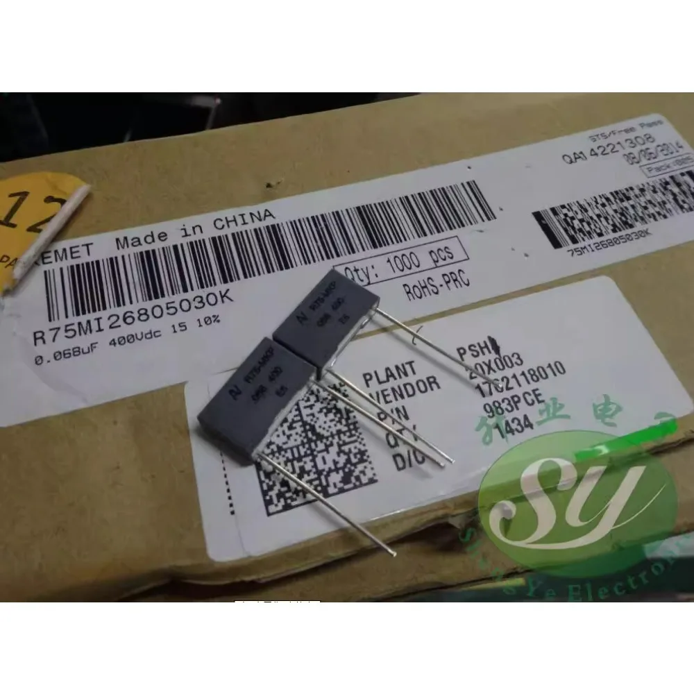 

20PCS AV R75 0.068uf/400V 68nf 683 MKP brand new 15mm film capacitor